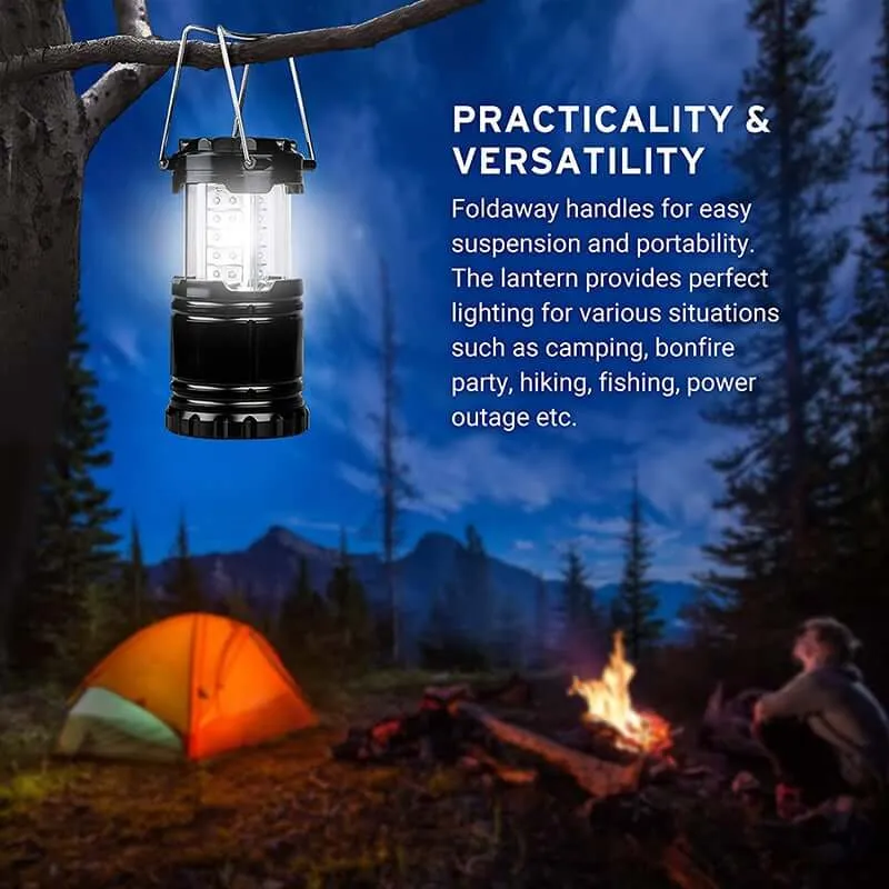 100 Lumens 360° COB Battery Camping Lantern