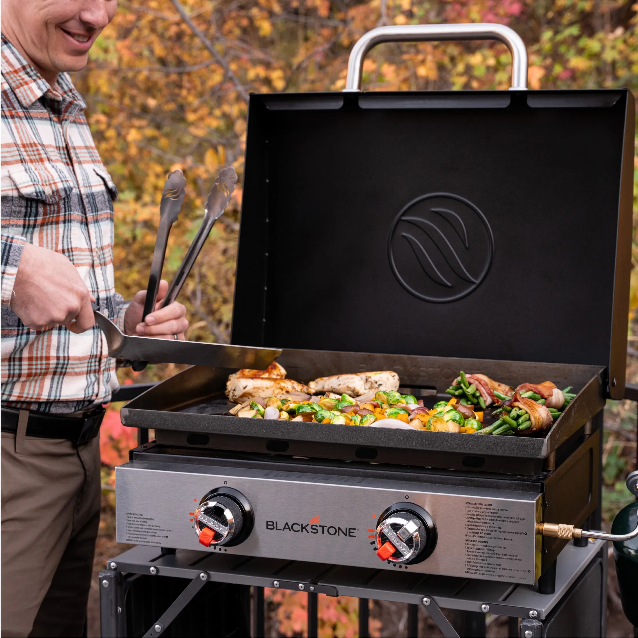 22" Tabletop Griddle with Hood