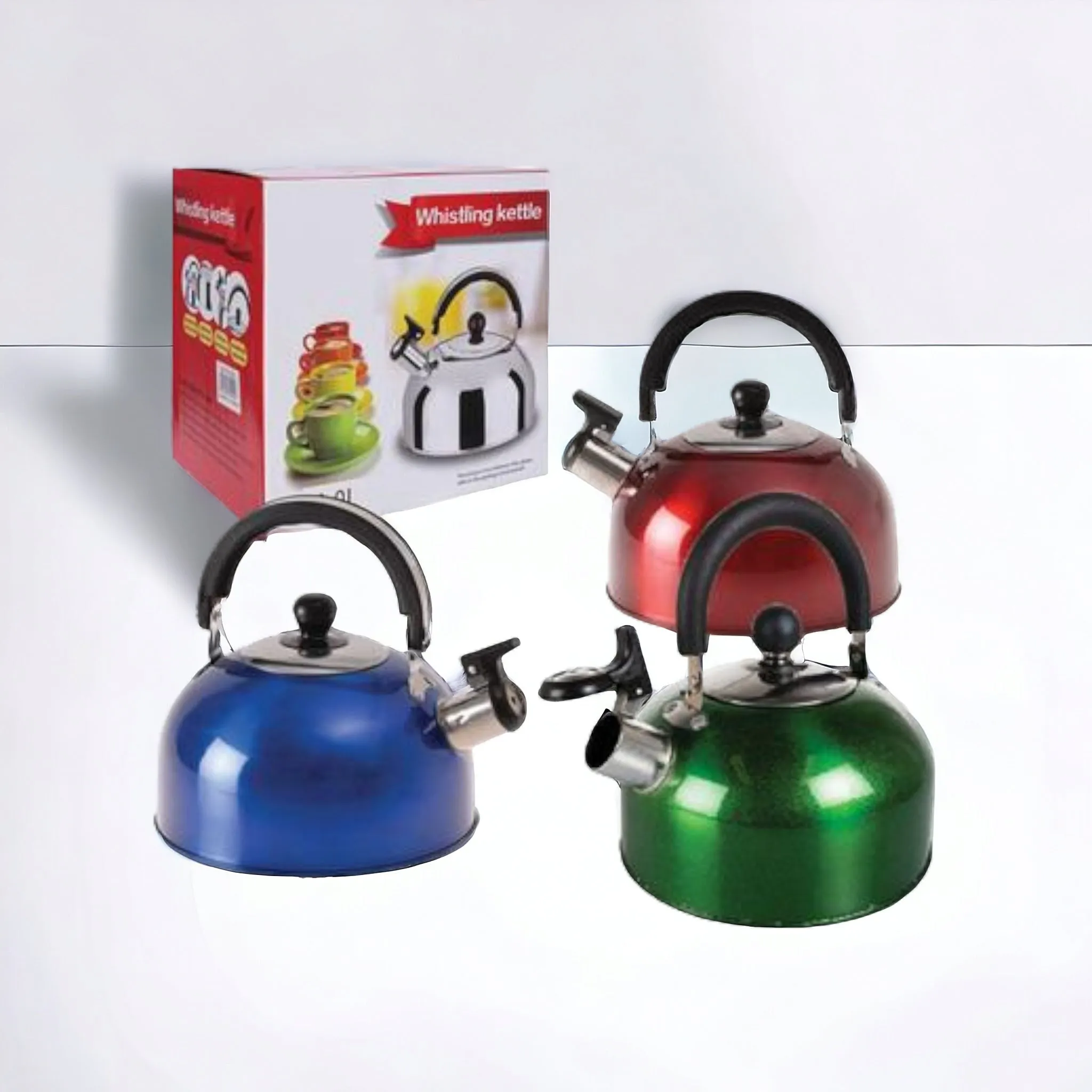 2L Whistling Camping Kettle 1pc