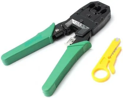 3-in-1 Modular Crimping Tool, LAN with Cable Cutter