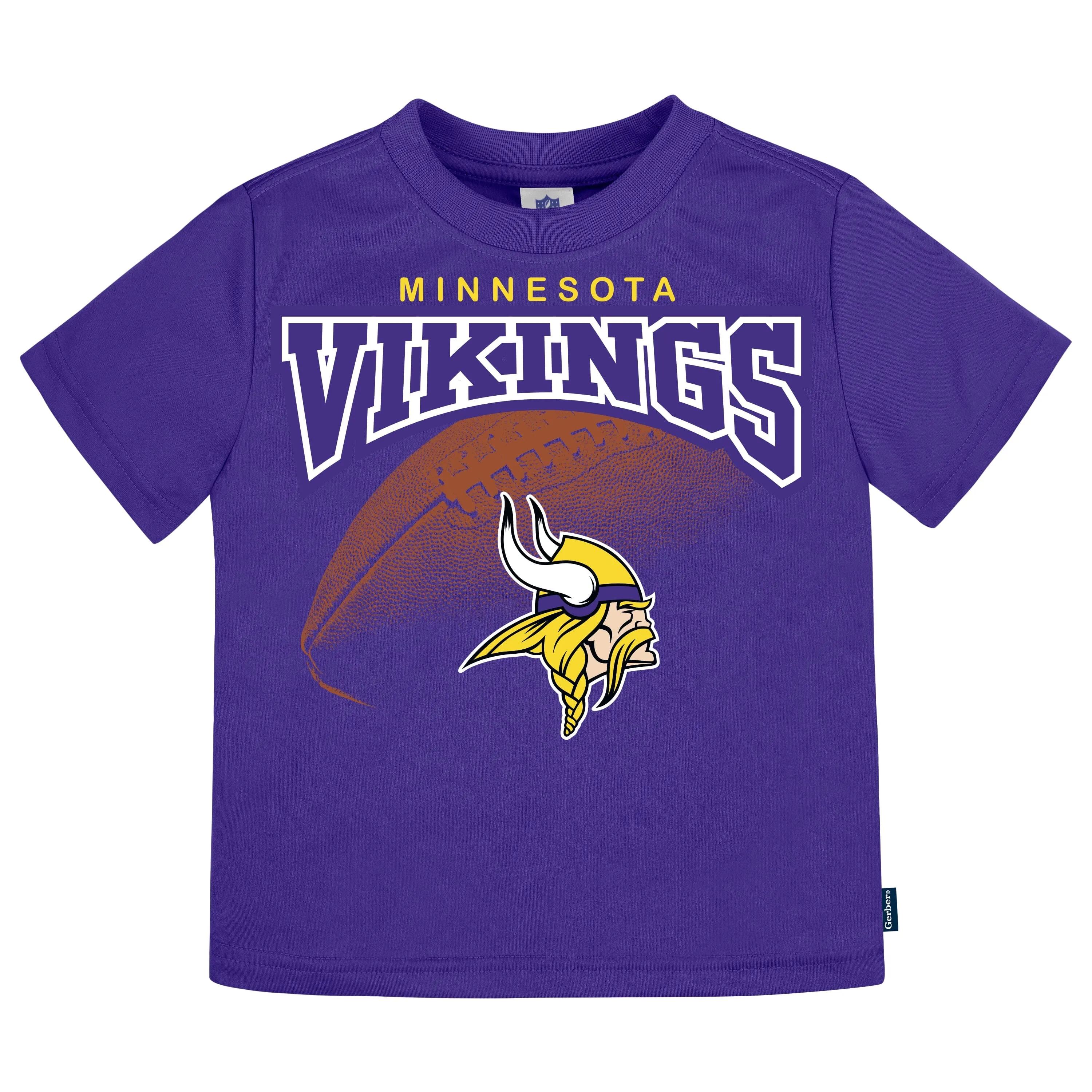 3-Pack Baby & Toddler Boys Vikings Short Sleeve Shirts