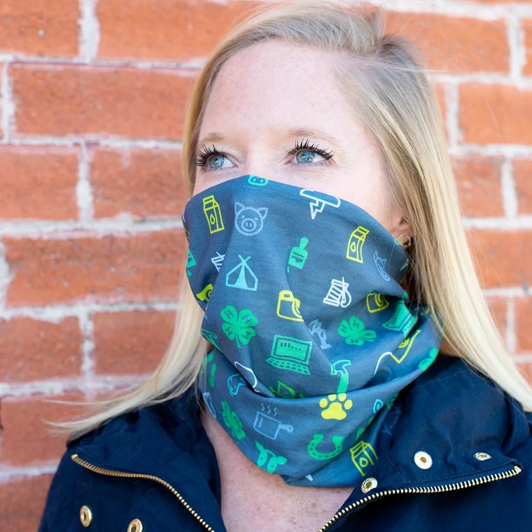 4-H Icon Convertible Head & Neckwear Buff