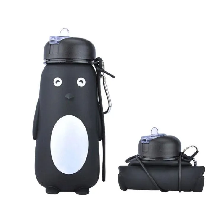 Adorable Collapsible Cartoon Water Bottle for Sports