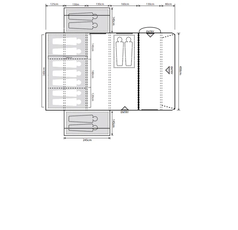 Airedale 9.0DSE 9 Man Tent