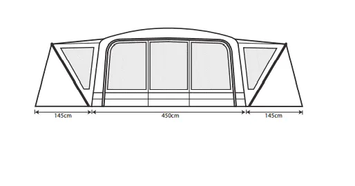 Airedale 9.0DSE 9 Man Tent