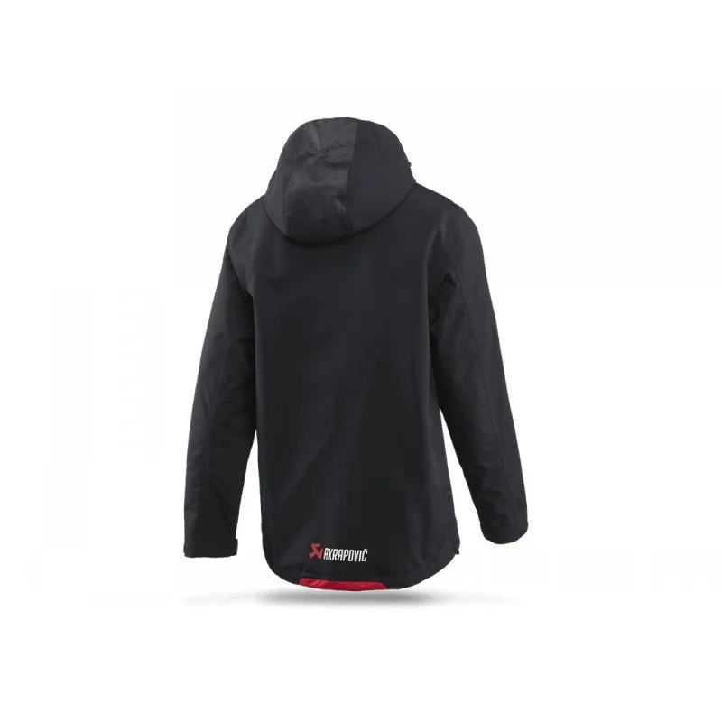 AKRAPOVIC 802067 Rain Jacket Corpo Black Men XS