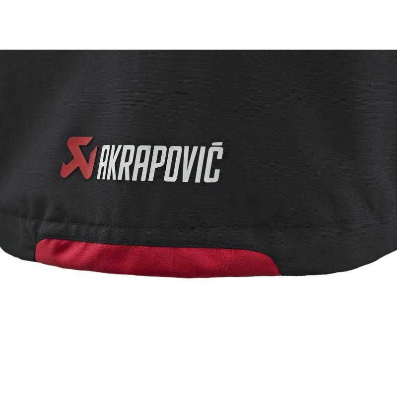 AKRAPOVIC 802067 Rain Jacket Corpo Black Men XS