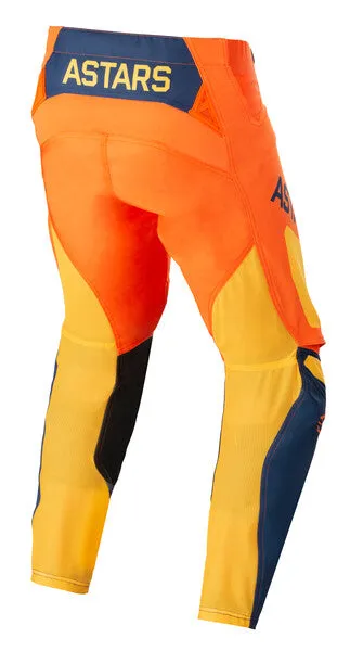 Alpinestars Techstar Factory Orange Dark Blue Warm Yellow Pants