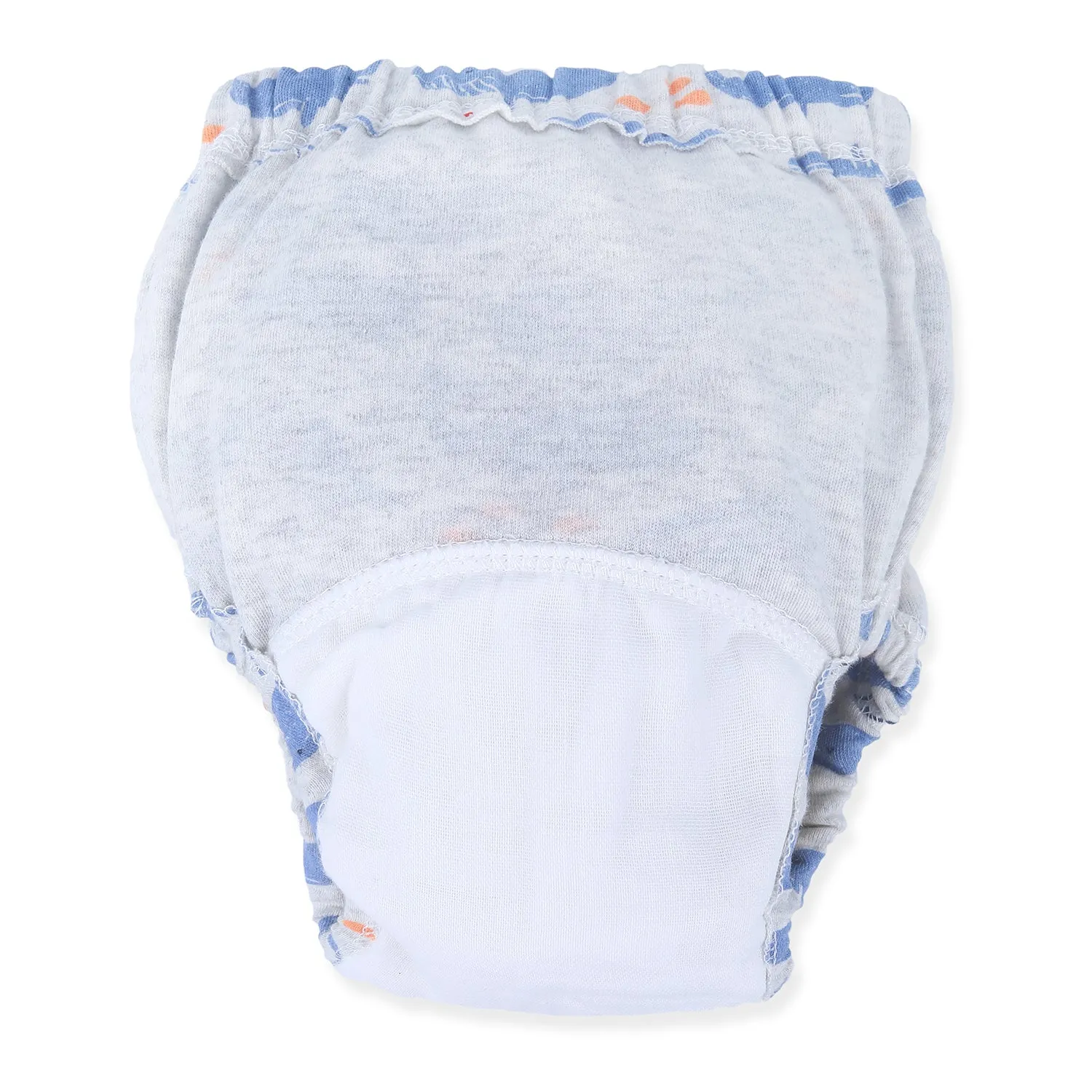 Baby Moo Dolphin Show Reusable Cloth Training Pants Diaper Panty - Grey