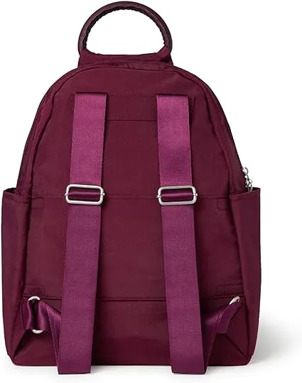 Baggallini Women's All Day Backpack, Eggplant