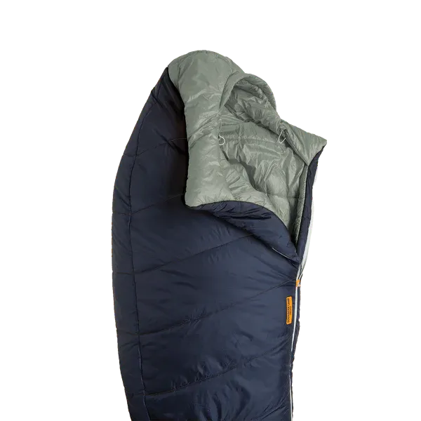 Big Agnes Sidewinder Camp 35 1DegC Synthetic Sleeping Bag, Regular, LH