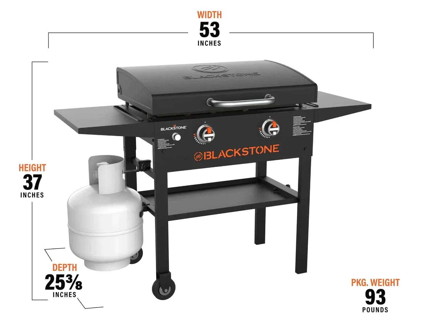 Blackstone 28" Griddle Cooking Station With Hood