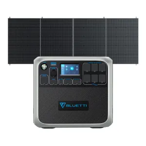 BLUETTI AC200P Portable Power Station   PV420 Solar Panel | 2,000W 2,000Wh