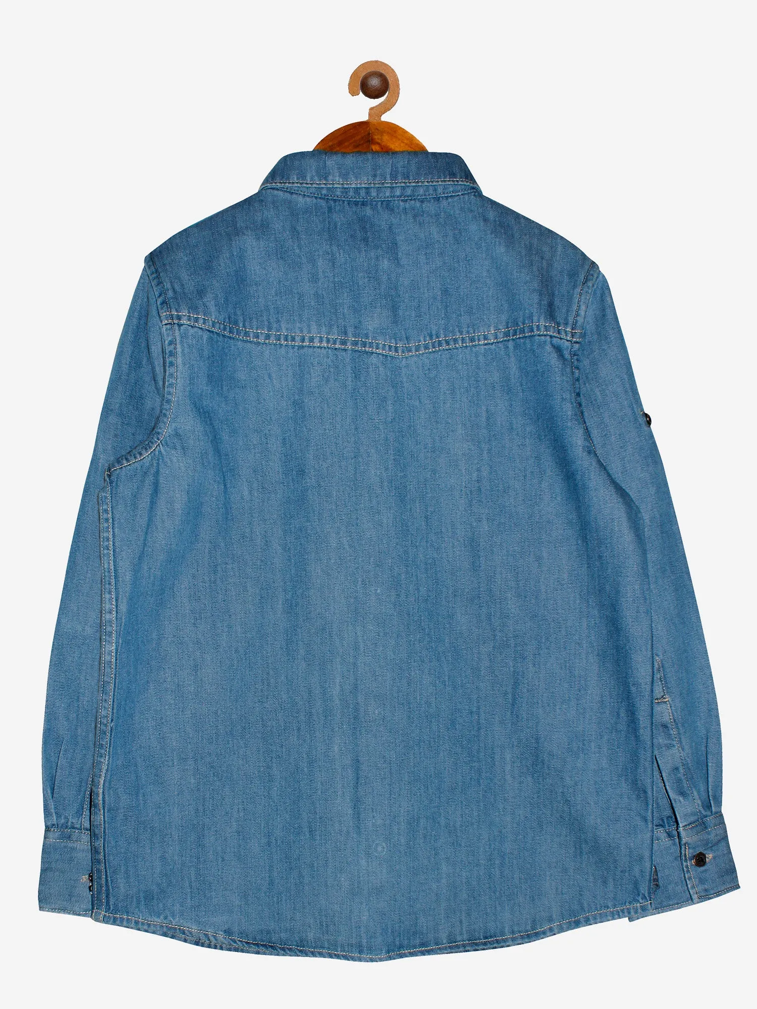 Boys Full Sleeve Denim Shirt