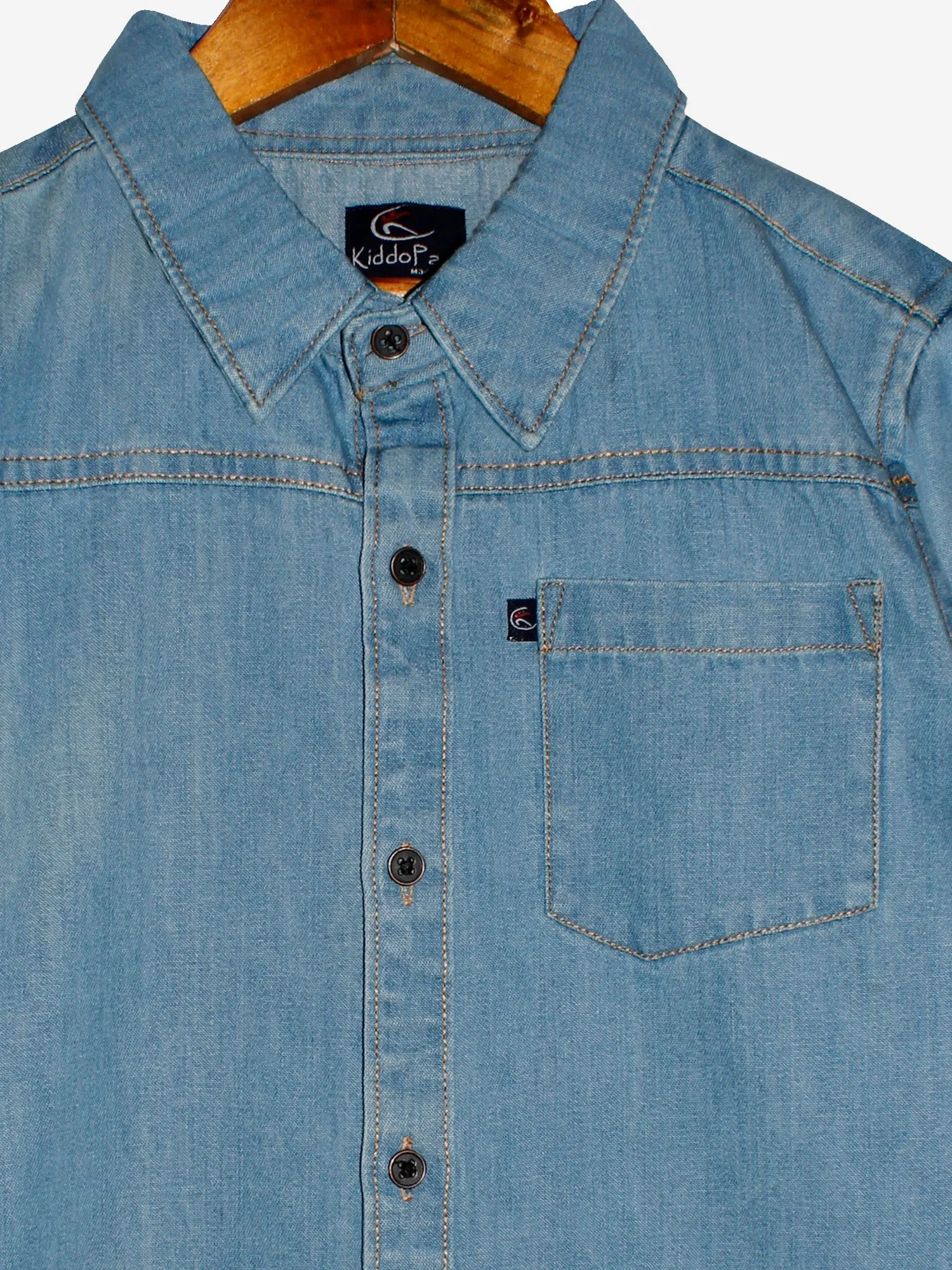 Boys Full Sleeve Denim Shirt