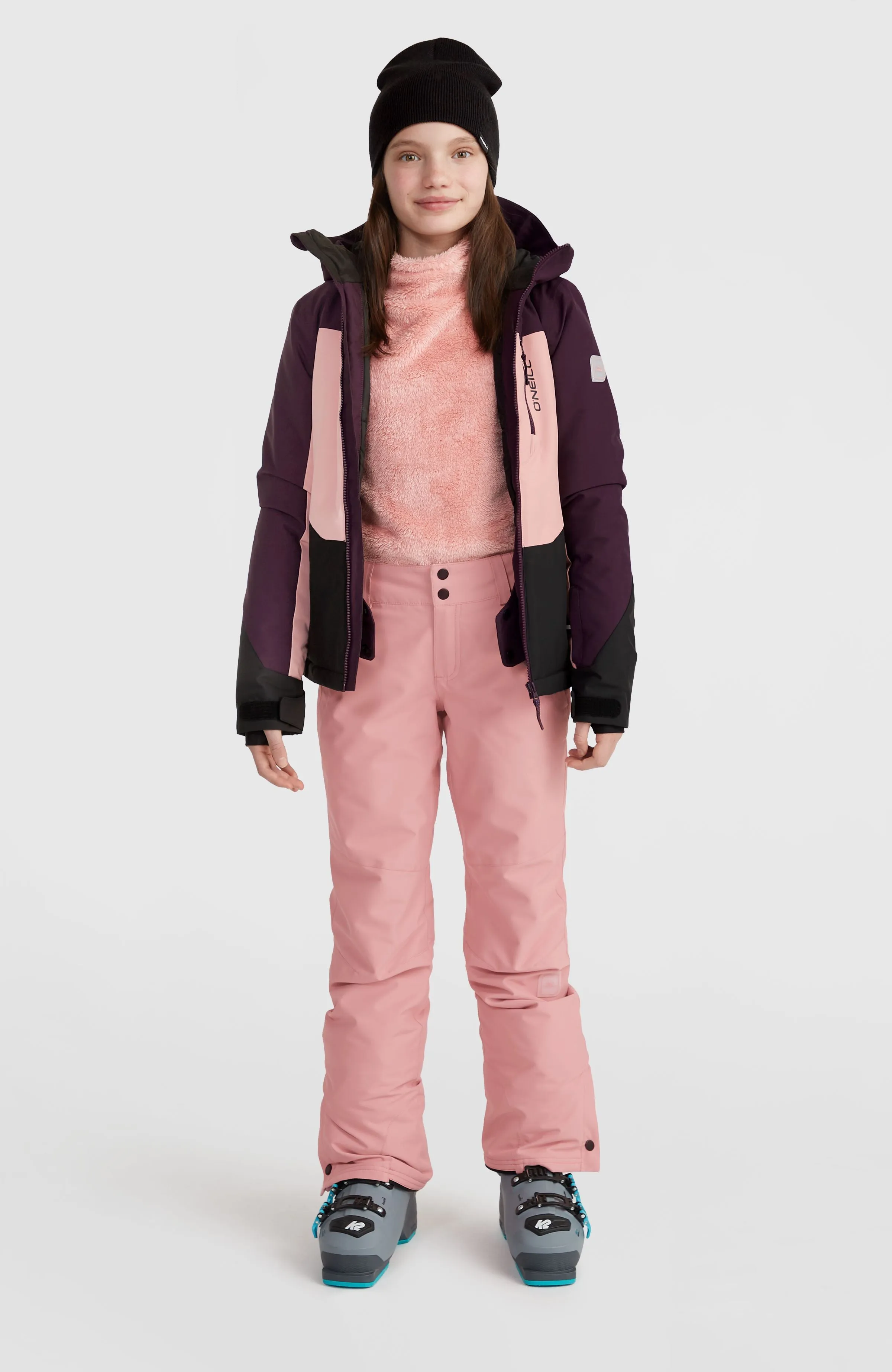 Carbonite Snow Jacket | Aubergine Colour Block