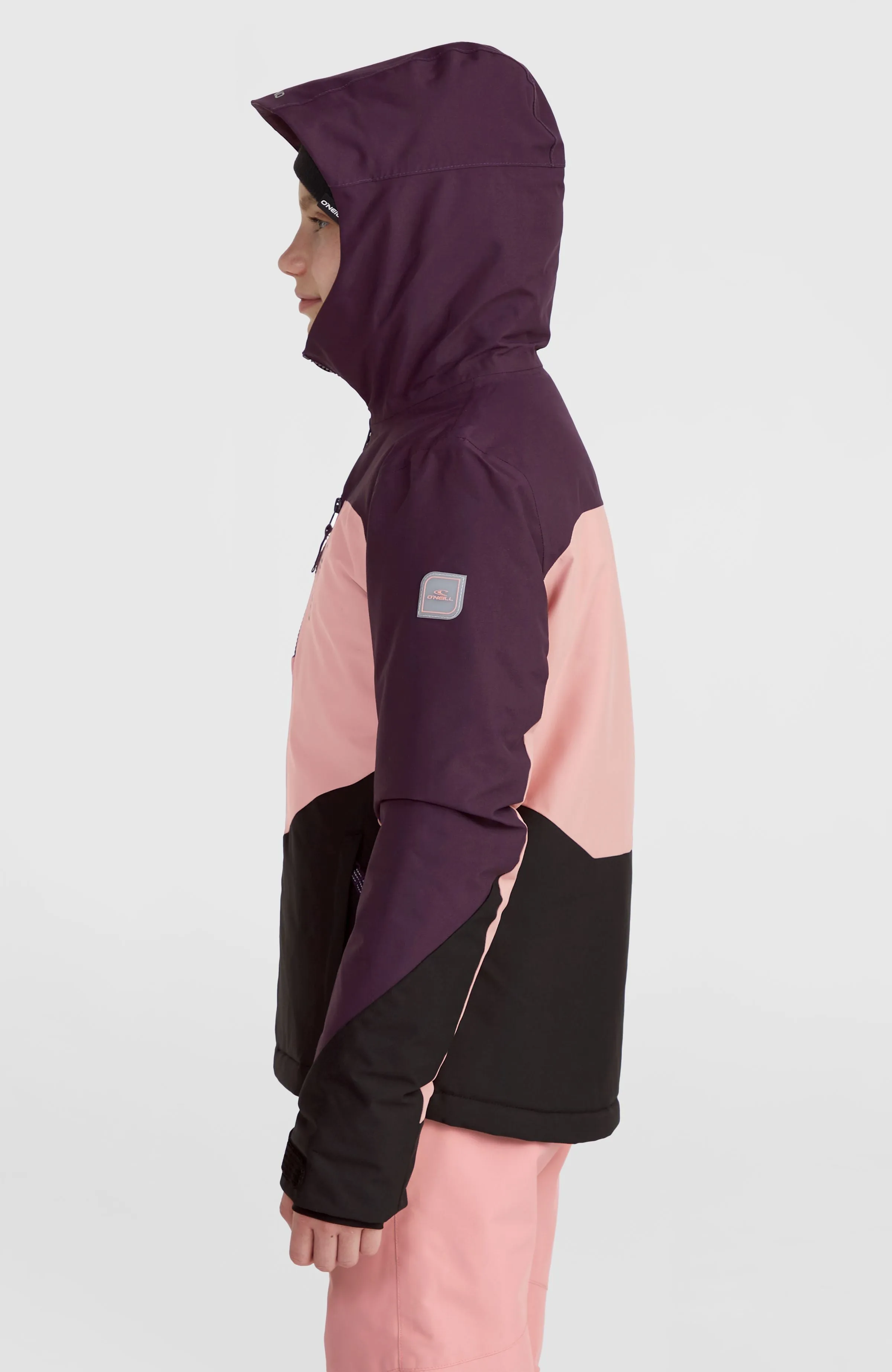 Carbonite Snow Jacket | Aubergine Colour Block