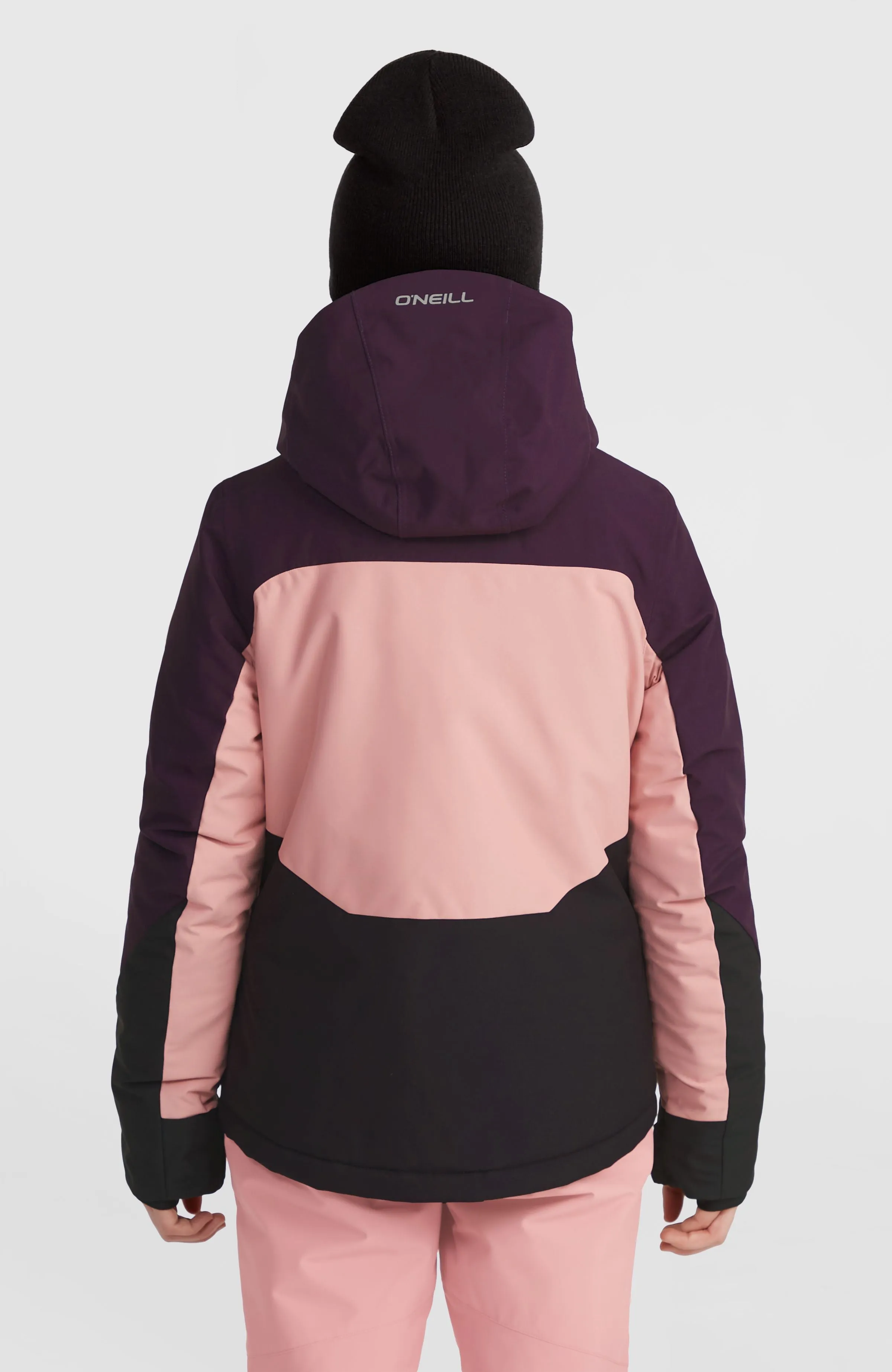 Carbonite Snow Jacket | Aubergine Colour Block