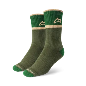 Classic Crew Trail Sock - Forest