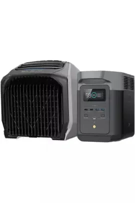 Ecoflow Delta 2 Portable Power Station   Wave 2 Portable Air Conditioner