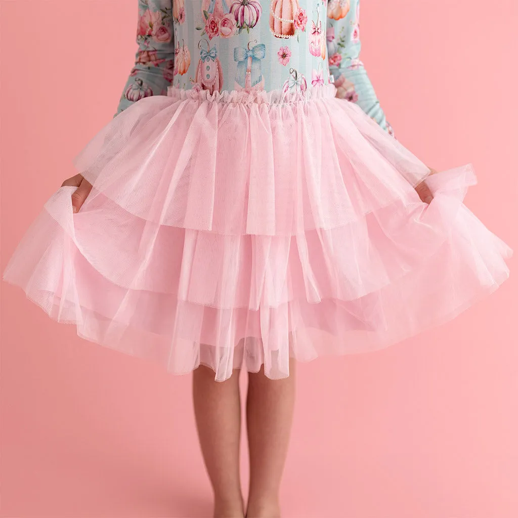 Edie Long Sleeve Tulle Dress