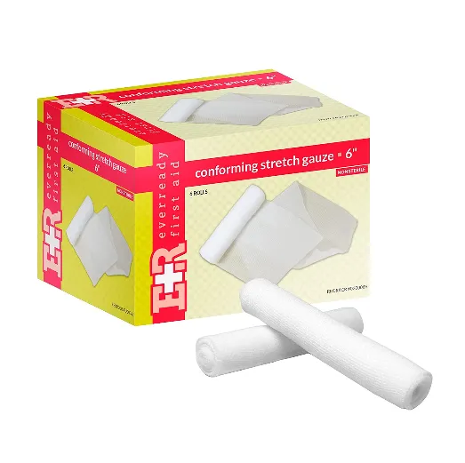 Ever Ready First Aid Conforming Gauze Roll Bandage Non Sterile