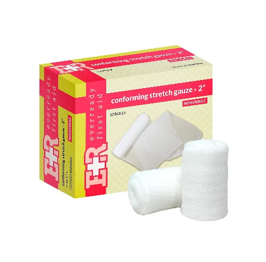 Ever Ready First Aid Conforming Gauze Roll Bandage Non Sterile