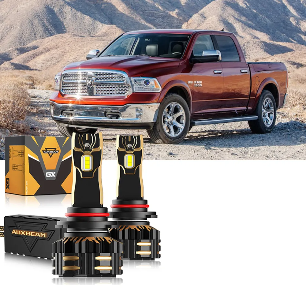 For 2013 Ram 1500 (Without Projector-Type Headlamps) 9005 H11 LED Headlight Bulbs Bundle