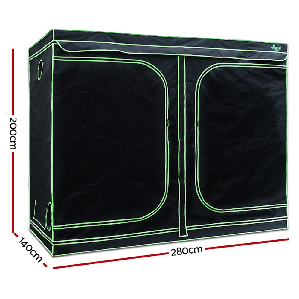 Grow Tent 280x140x200CM Hydroponics Kit Indoor Plant Room System