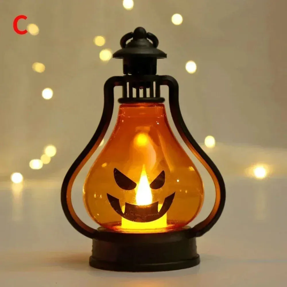 Halloween Portable LED Pumpkin Lantern