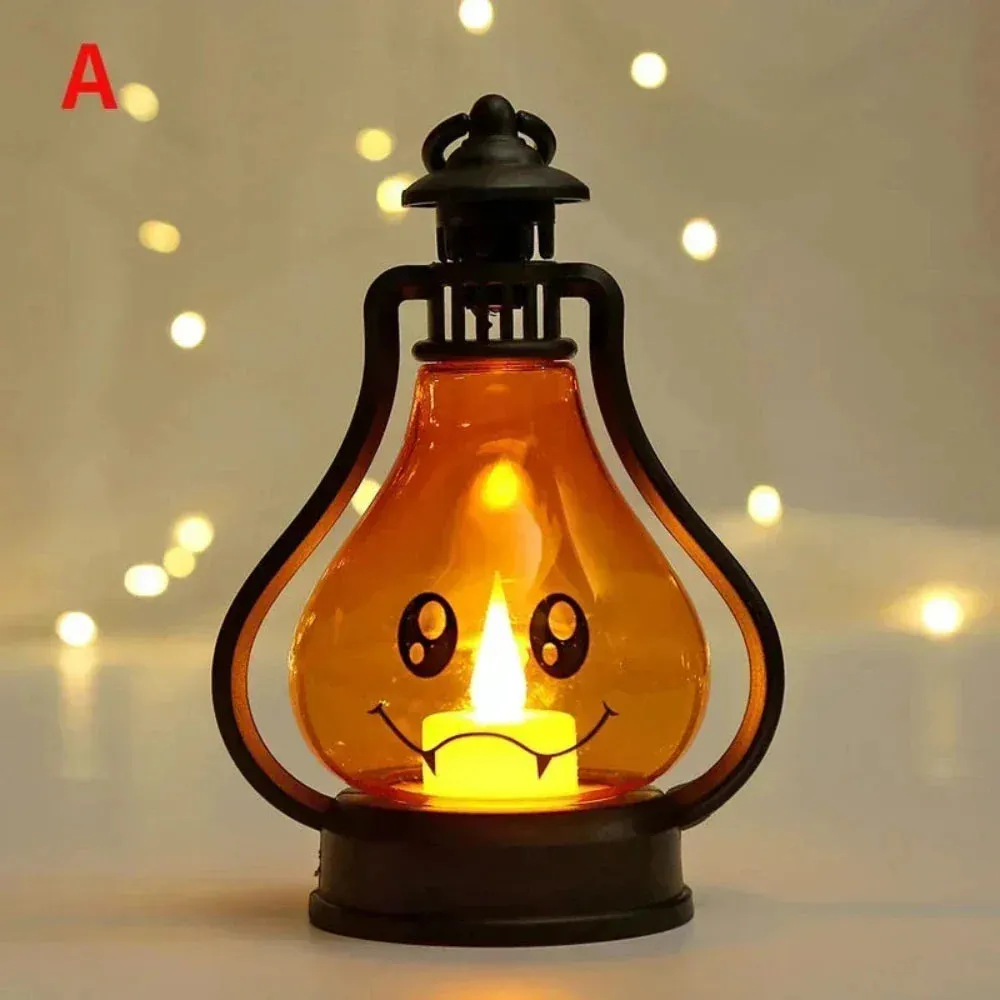 Halloween Portable LED Pumpkin Lantern