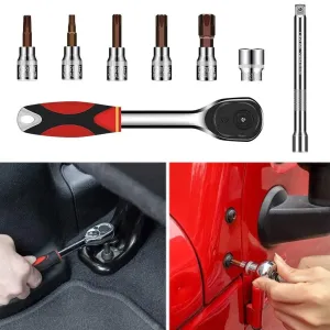 Hardtop Door Removal Torx Tools Set Wrench Kits For 1997-2024 Jeep Wrangler