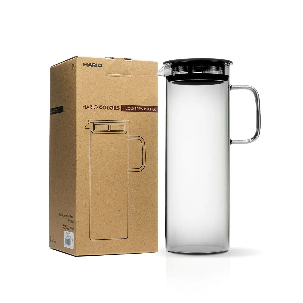 Hario Glass Iced & Cold Brew Tea Pitcher - Gray (27oz/800ml)