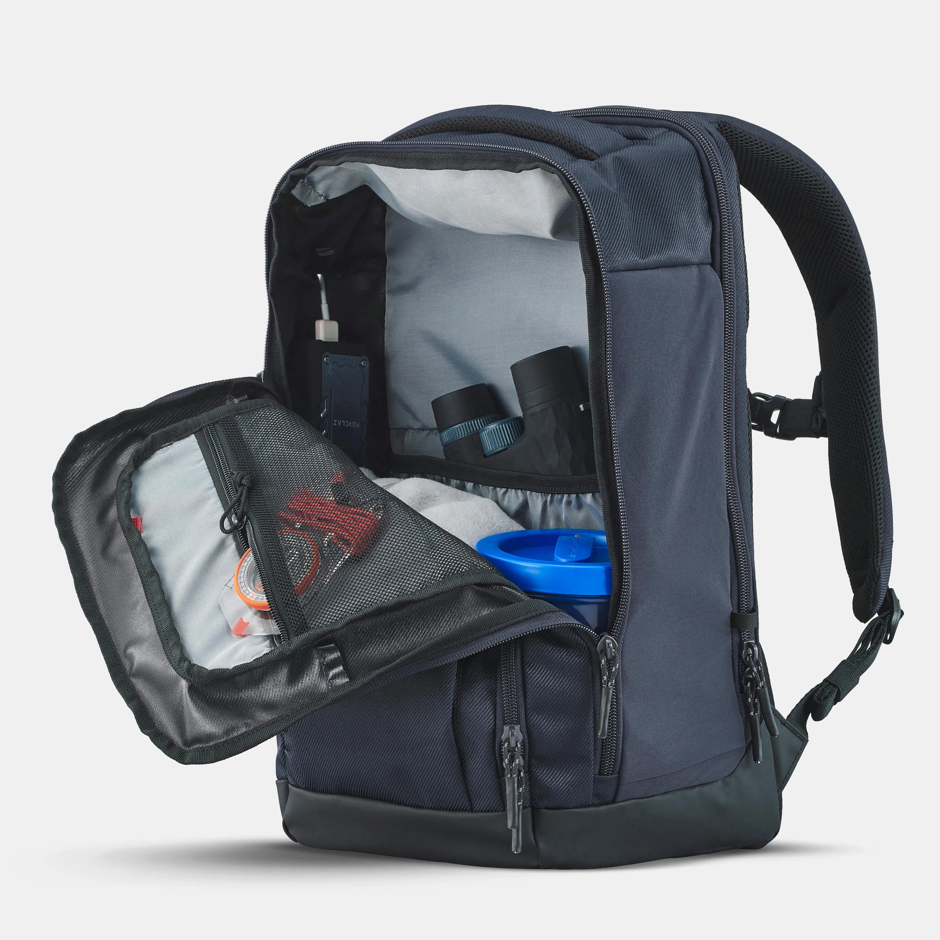 Hiking backpack 23 l Quechua Escape NH500, dark blue/black