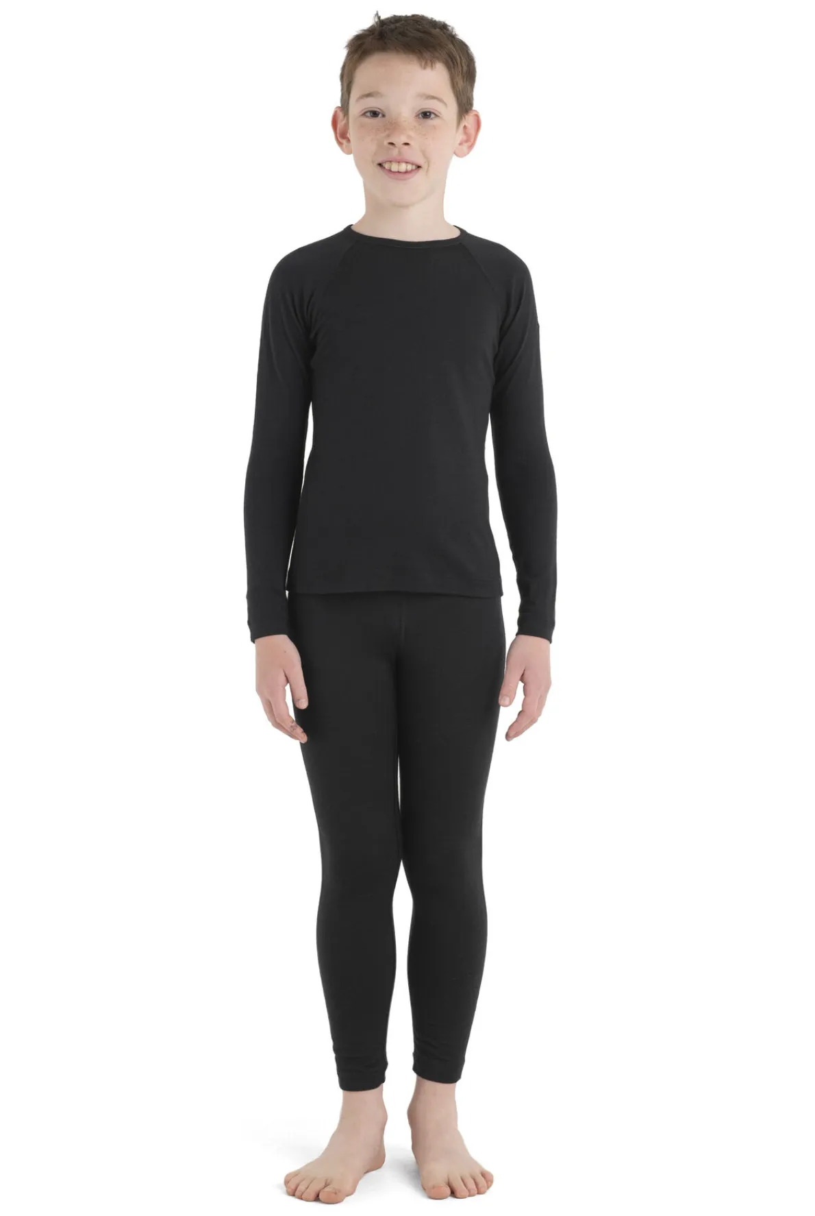 Icebreaker Kids Merino 200g Oasis Long Sleeve Thermal Top