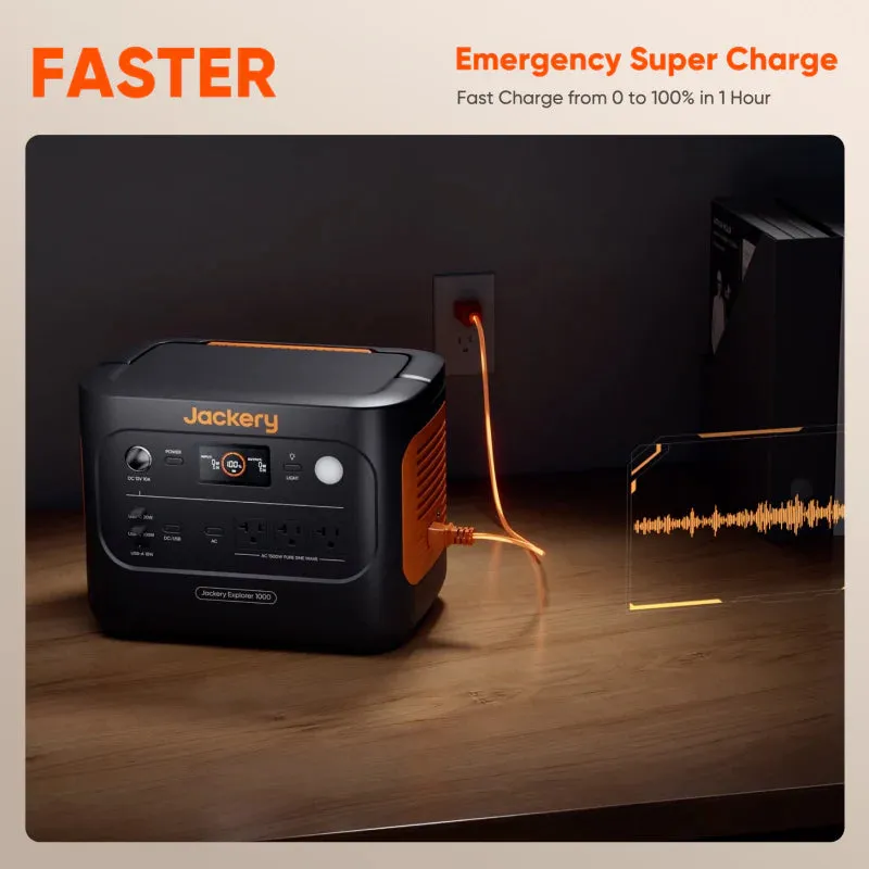 Jackery Explorer 1000 V2 Portable Power Station