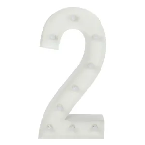 Large 4ft Tall LED Marquee Number - 2