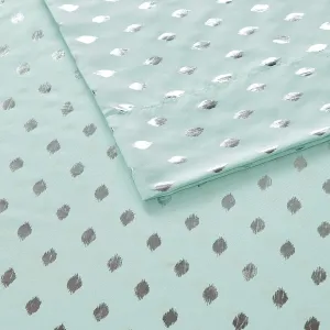 Metallic Aqua Sheet Sets