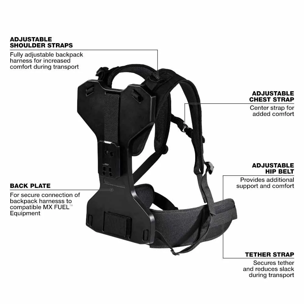 Milwaukee 1000 Backpack Harness Kit