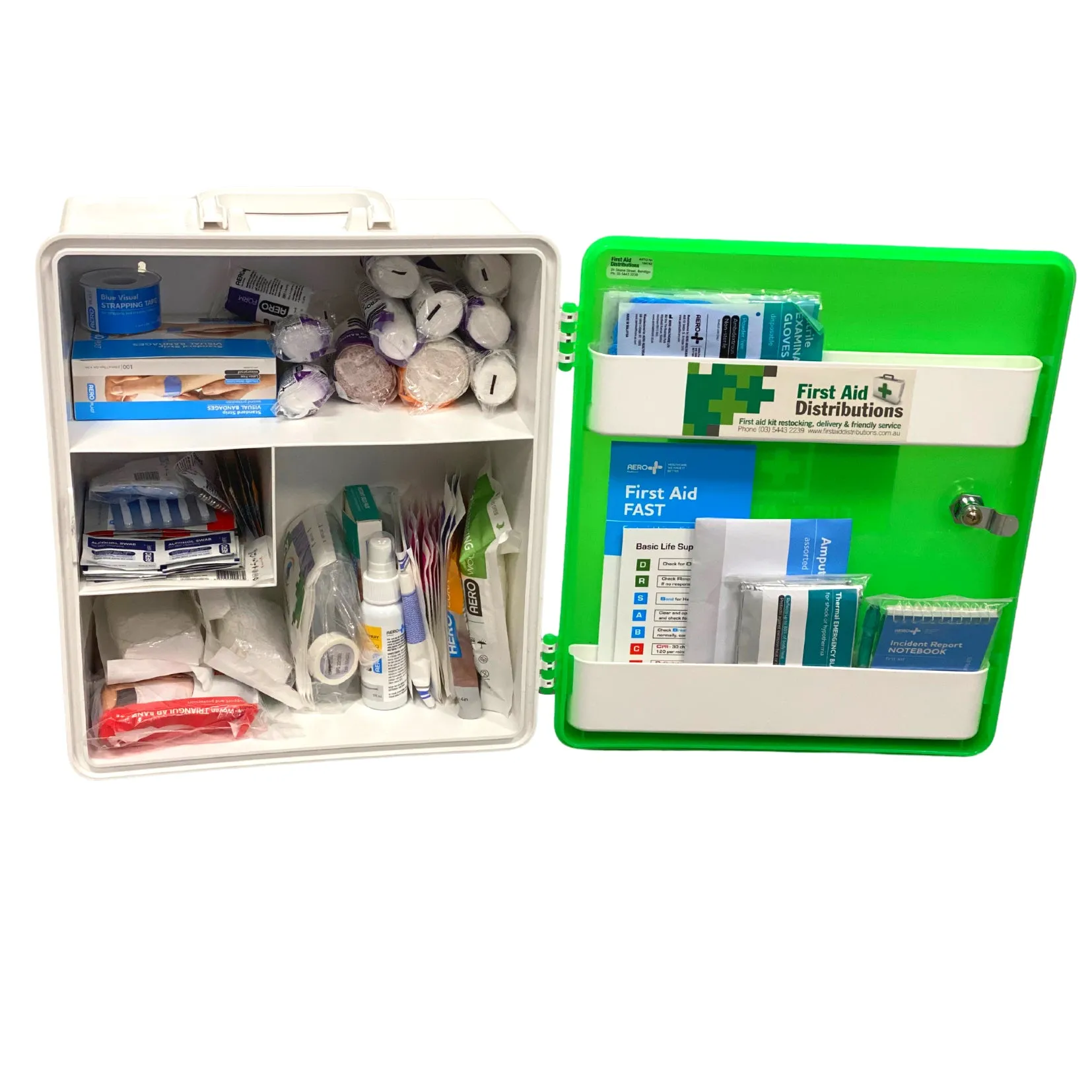 Model 26 BLUE National Workplace First Aid Kit - High Vis