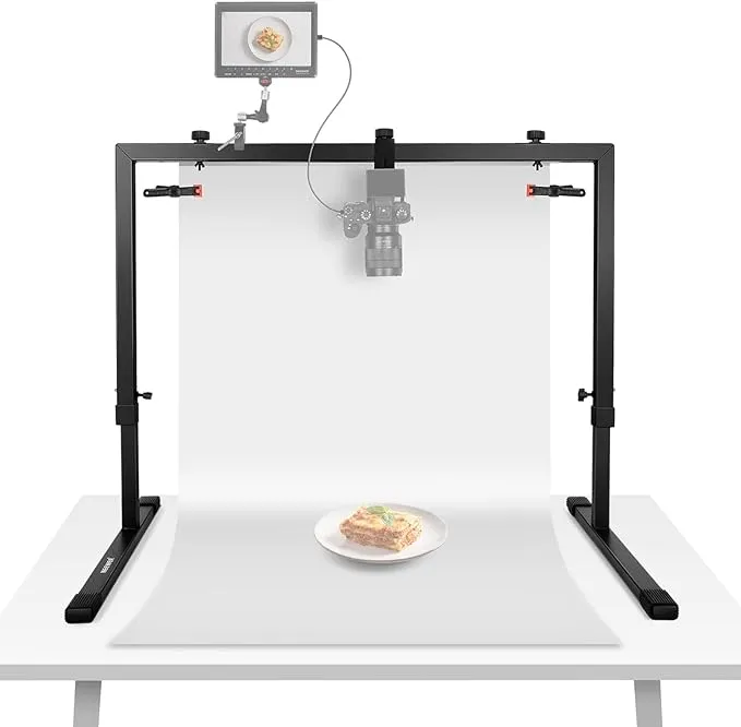 NEEWER 100cm Overhead Camera Mount Rig for Top Down Flat Lay Stand