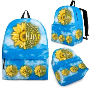 Nurse Sunflower Backpack