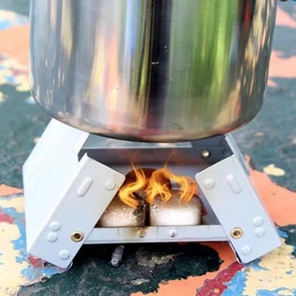 Pocket Stove with Smokeless Fuel Tablets