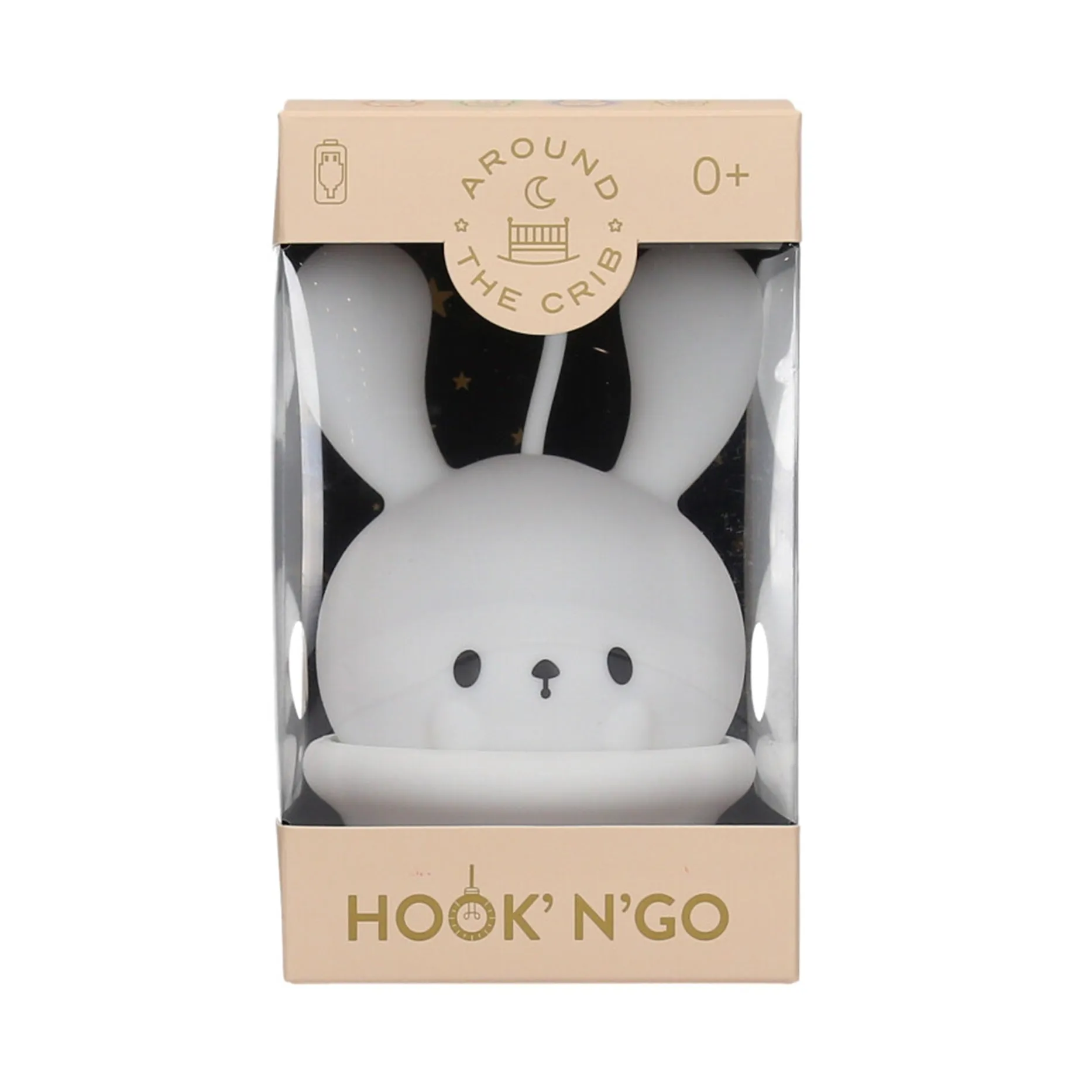 Portable Night Light - Magic Bunny White