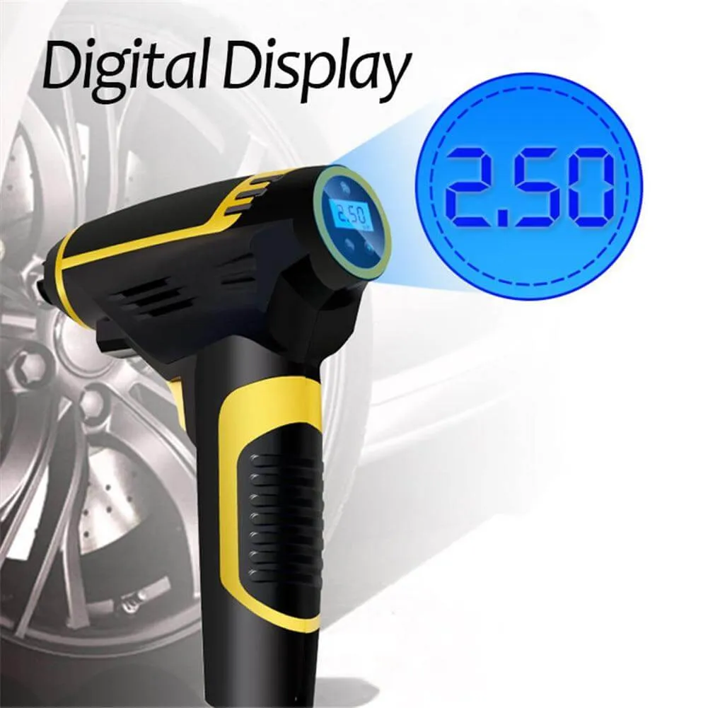 Portable Wireless Digital Car Tire Air Compressor