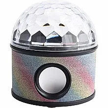 Rainbow Glitter Fun Light Stereo Speaker