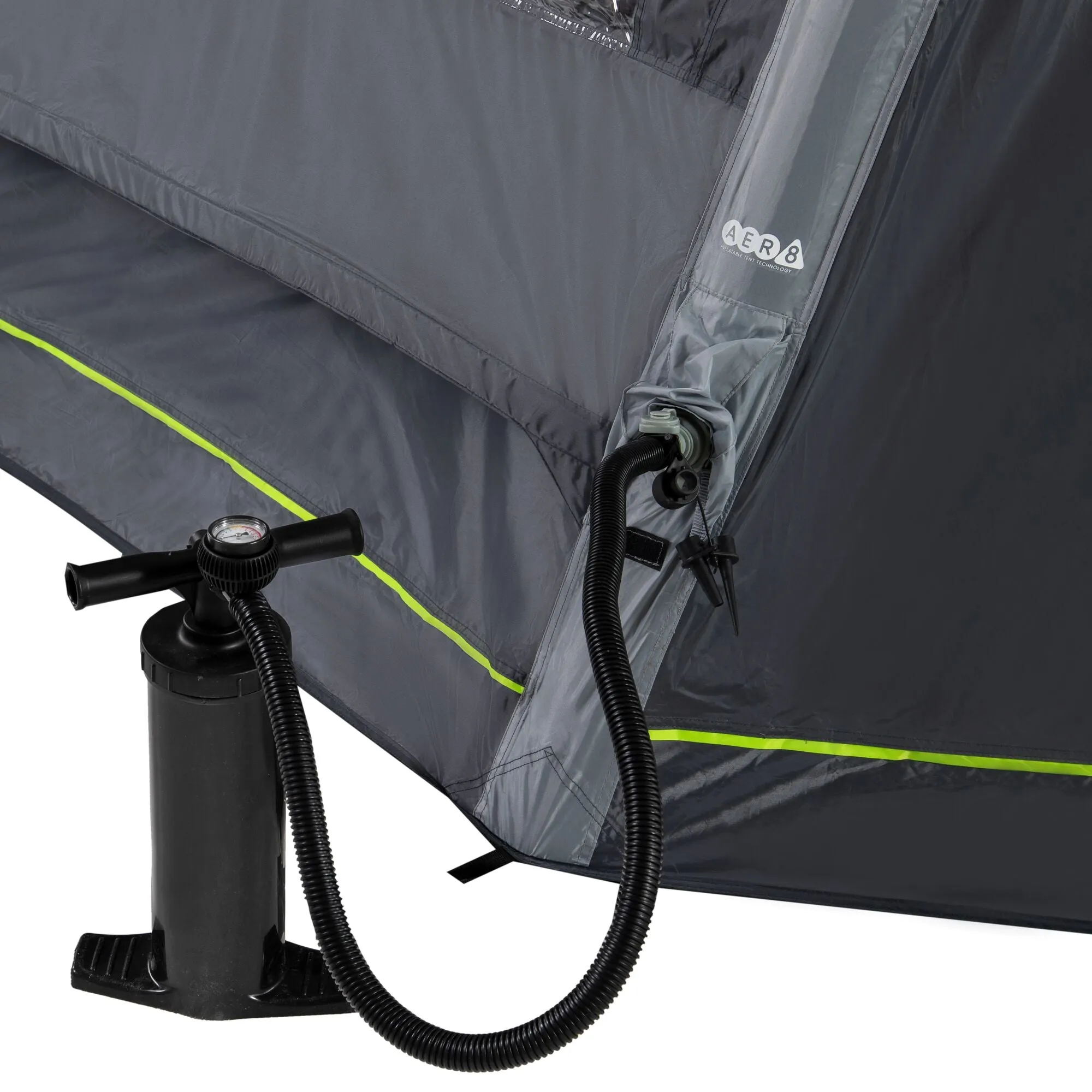 Regatta Kolima 4 v2 Air Tent Lead Grey/Ebony