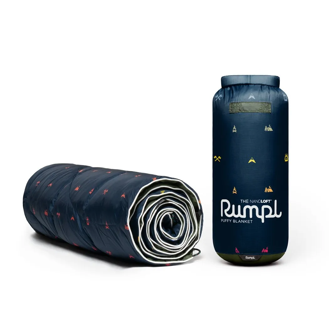 RUMPL PRINT NANOLOFT PUFFY BLANKET