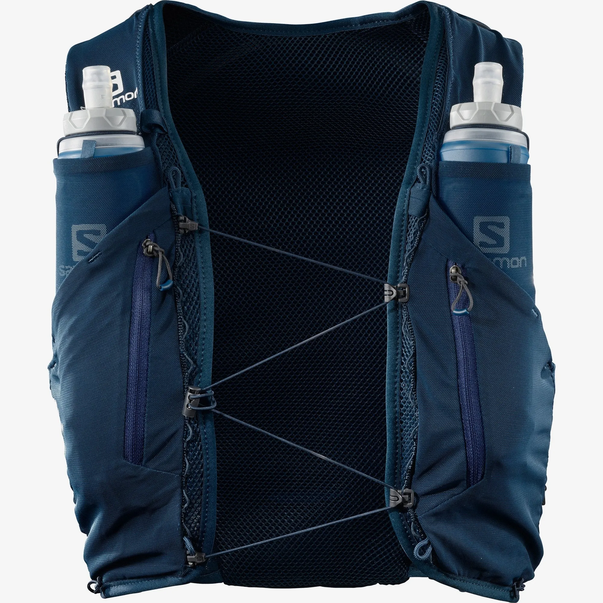 Salomon Advance Skin 12 Set With Flasks Running Back Pack