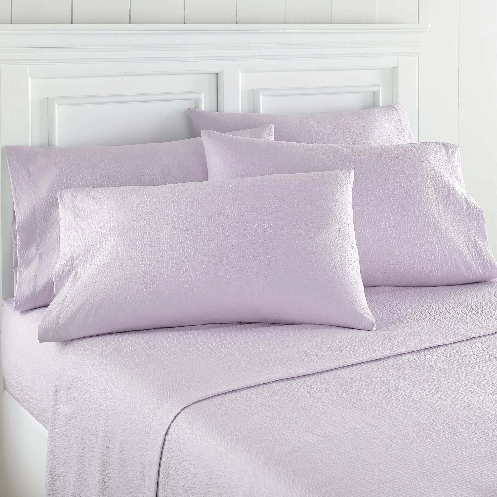 Seersucker Sheet Set with extra pillowcases